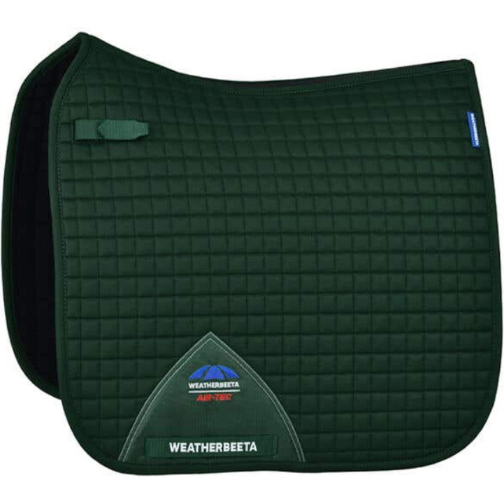2025 Weatherbeeta Prime Air-Tec Dressage Tapis De Selle 1028250 - Forest Green